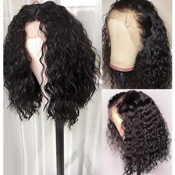 14" Short CurlyLace Front Wigs
